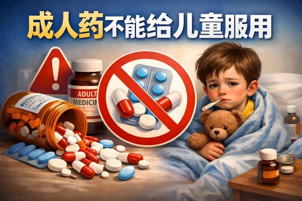 成人药不能给儿童服用