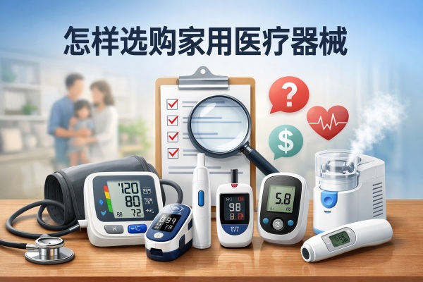 怎样选购家用医疗器械