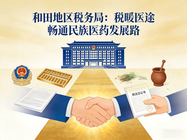 和田地区税务局：税暖医途 畅通民族医药发展路